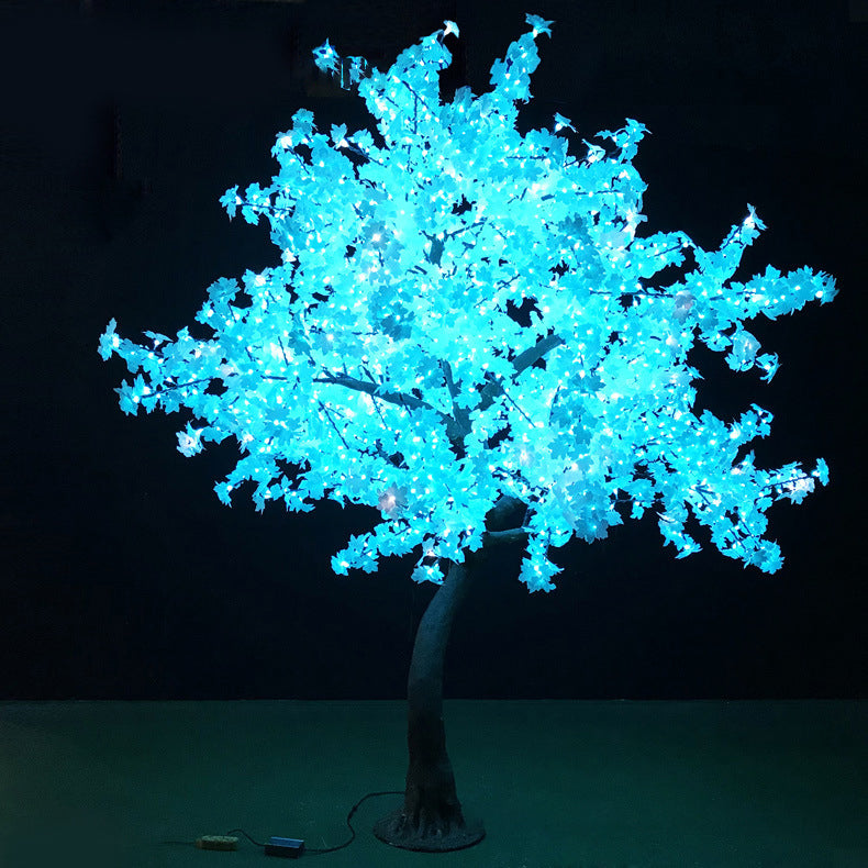 RGB LED Maple Leaf Tree – RGB multicolor LED lighting, for garden and landscape lighting by gtreelights.com