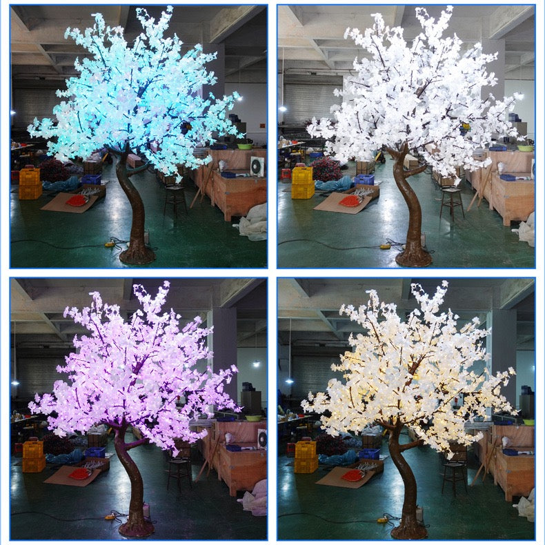 High simulation LED maple tree lights RGB Holiday Decorative Lighting ...