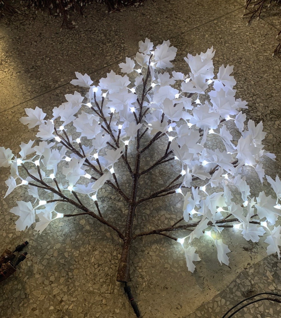 High Simulation Maple LED Tree – autumn maple leaf lighting effect, for mall or plaza decoration