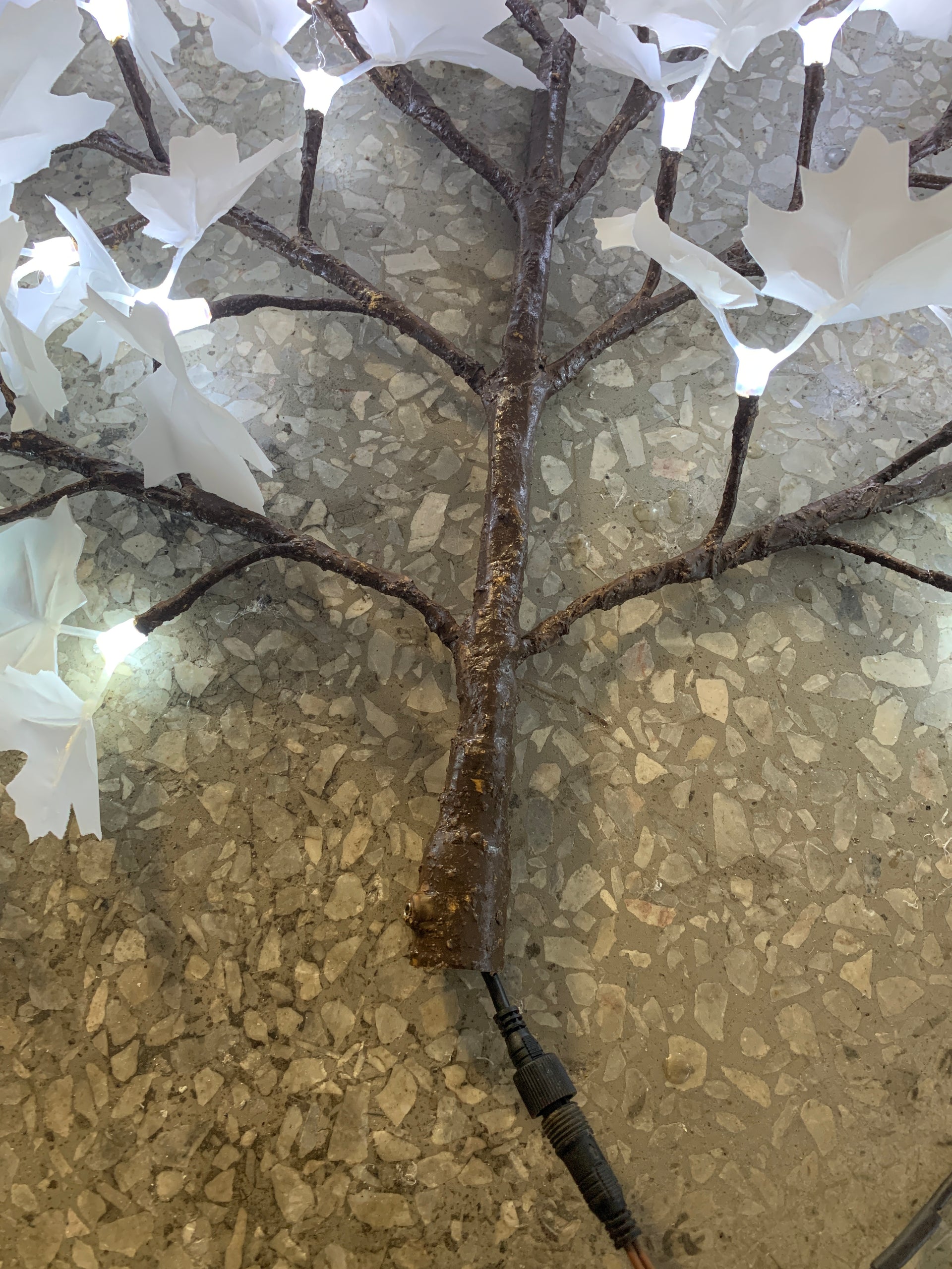 LED high simulation tree lamp outdoor LED maple tree lights,Height:4m ...