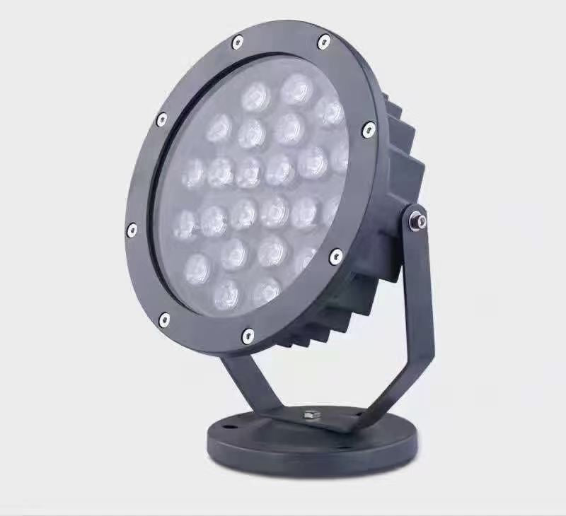 Outdoor LED Floodlights Patio Spotlight Lamp Rotatable Round Garden Landscape Light for The Lawn Hotel