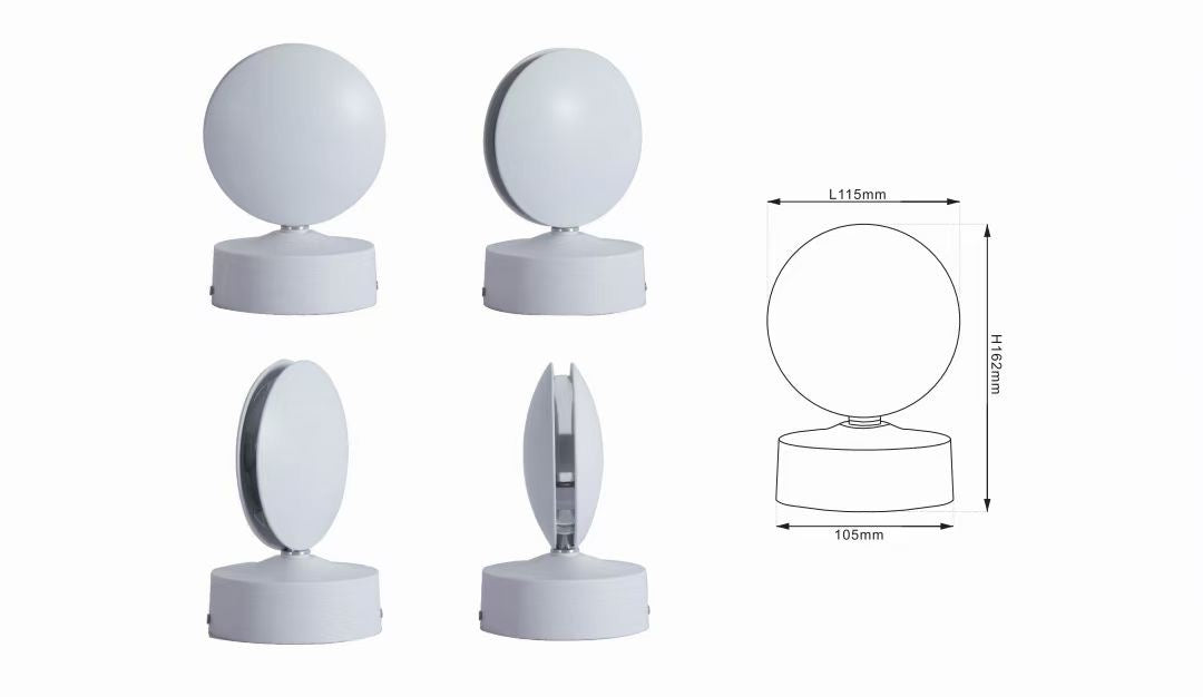 360° Round LED spotlights line lights wall lights LED beams