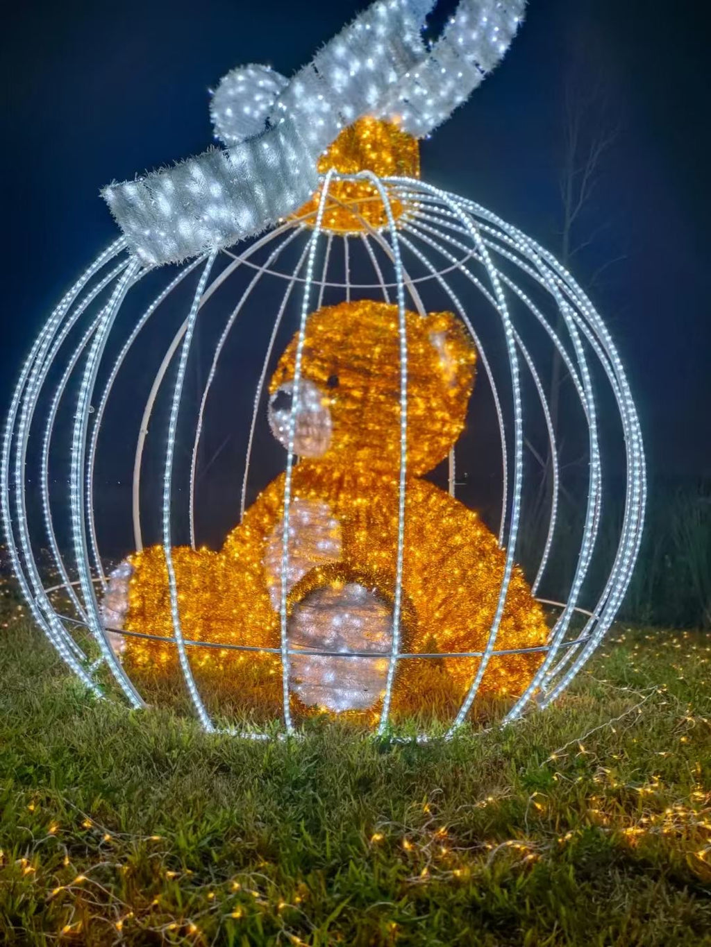 Customized Products LED 3D motif light Christmas decorative light