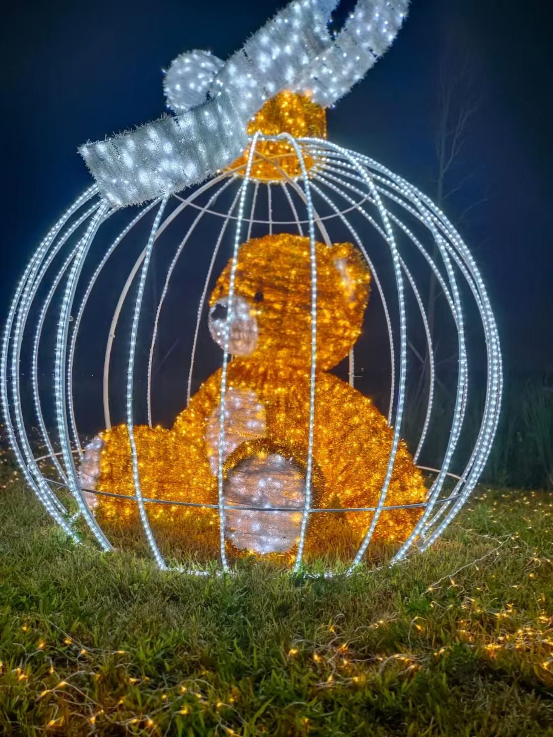 Customized Products LED 3D motif light Christmas decorative light