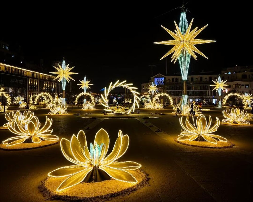 Customized Christmas decorative light Outdoor Holiday Lamp