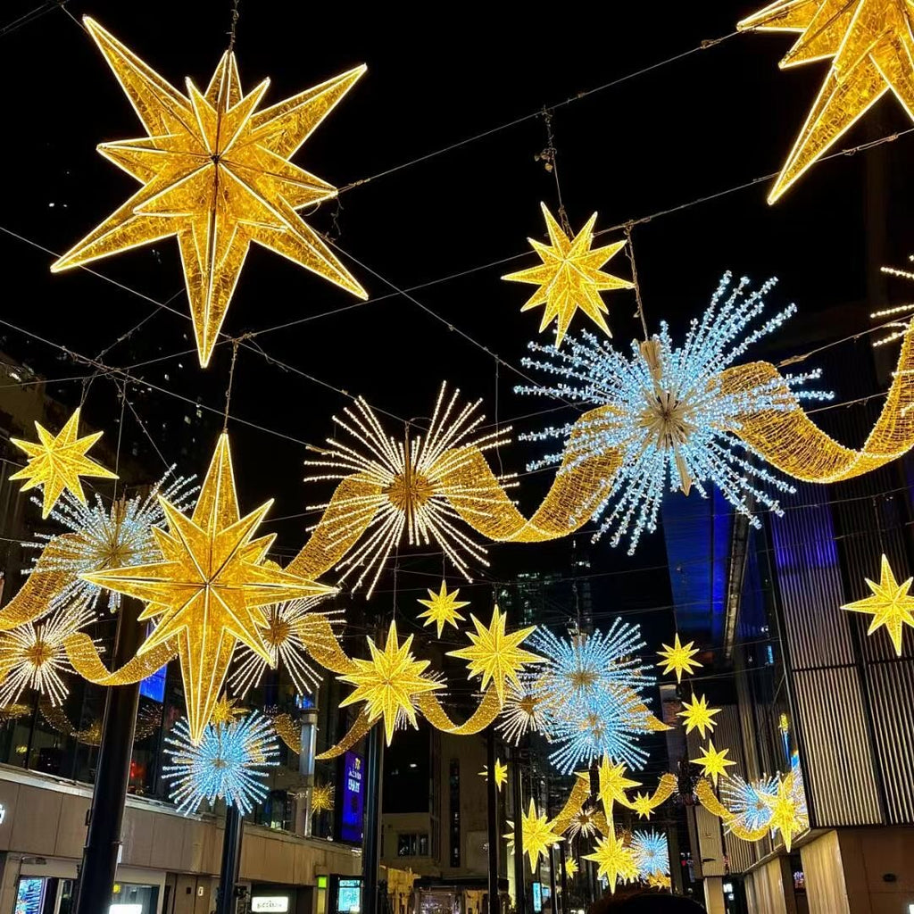 LED street pole decoration lamp LED motif light pole 18