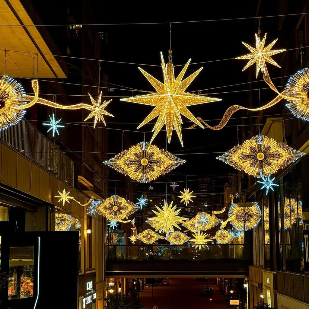 LED street pole decoration lamp LED motif light pole 16