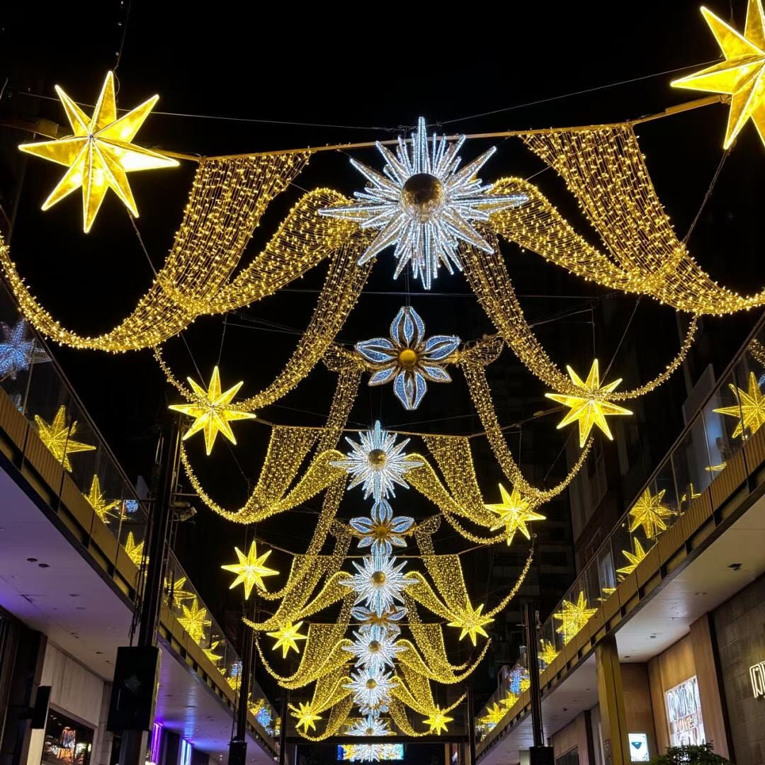 LED street pole decoration lamp LED motif light pole 14