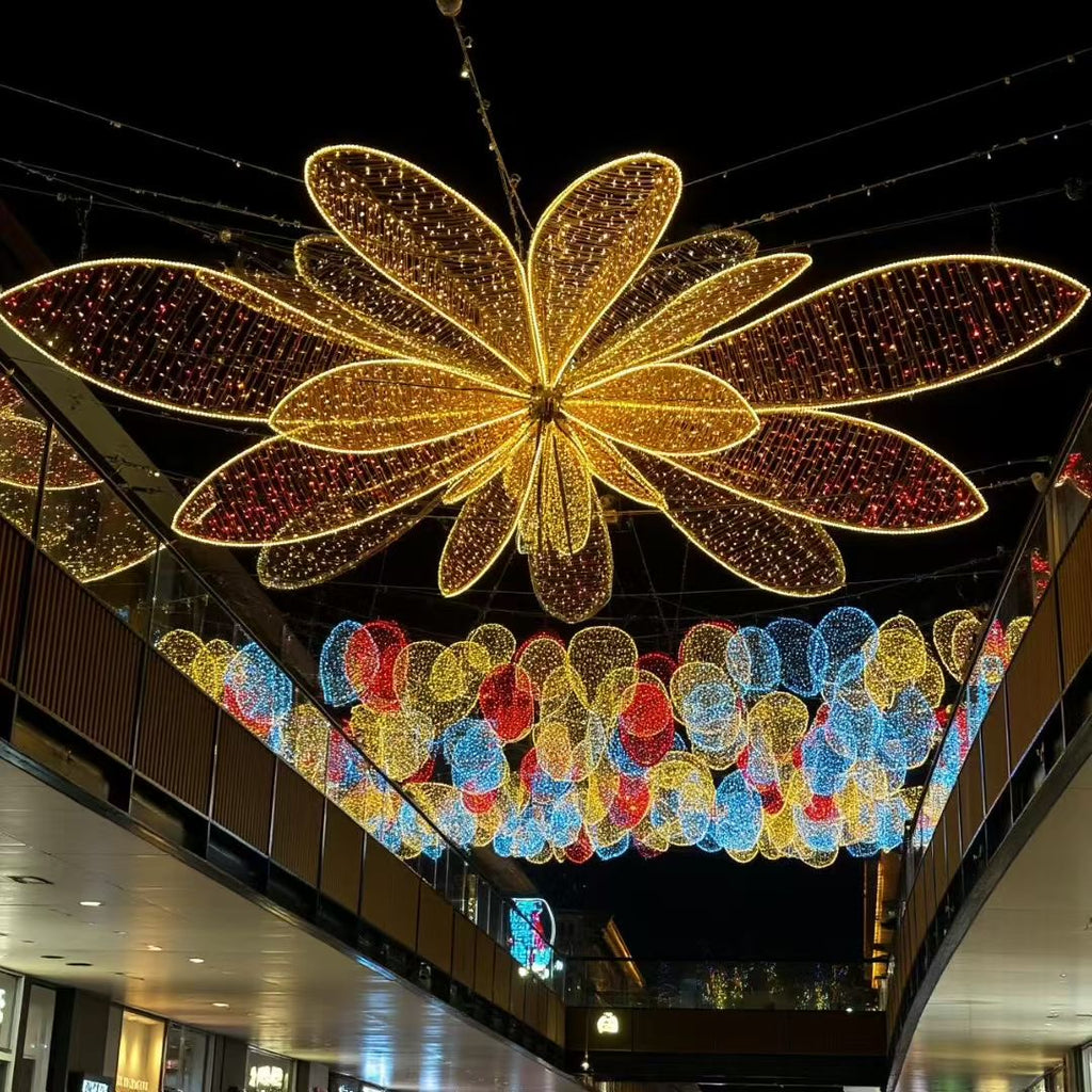 LED street pole decoration lamp LED motif light pole 12