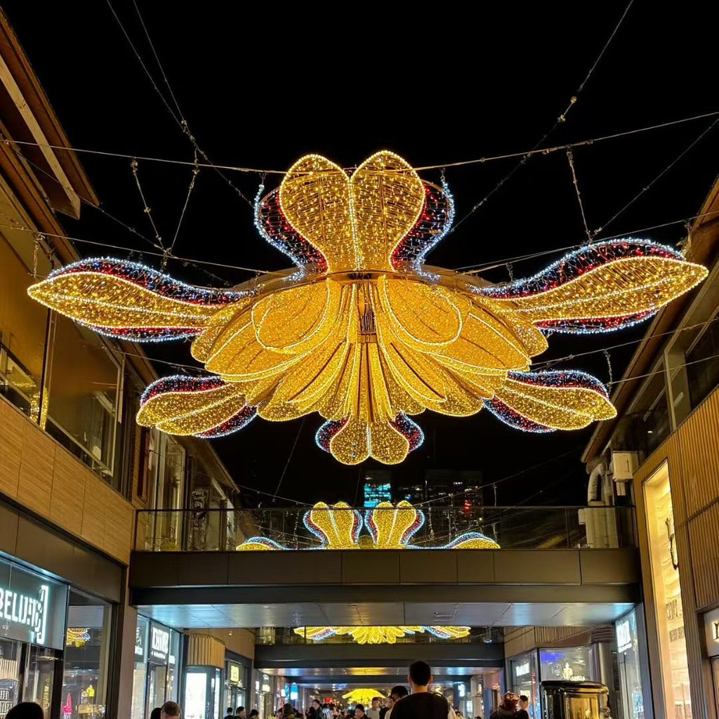 LED street pole decoration lamp LED motif light pole 11