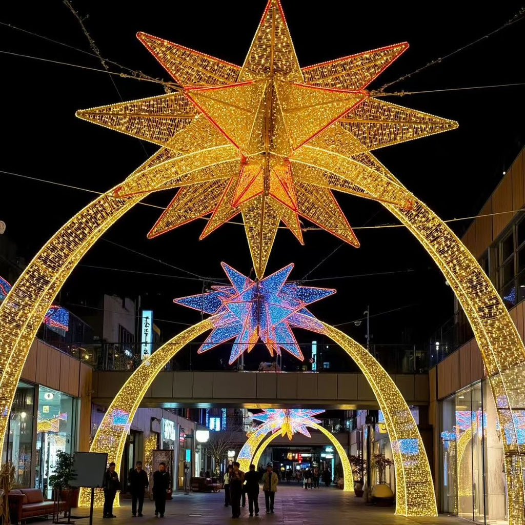 LED street pole decoration lamp LED motif light pole 11