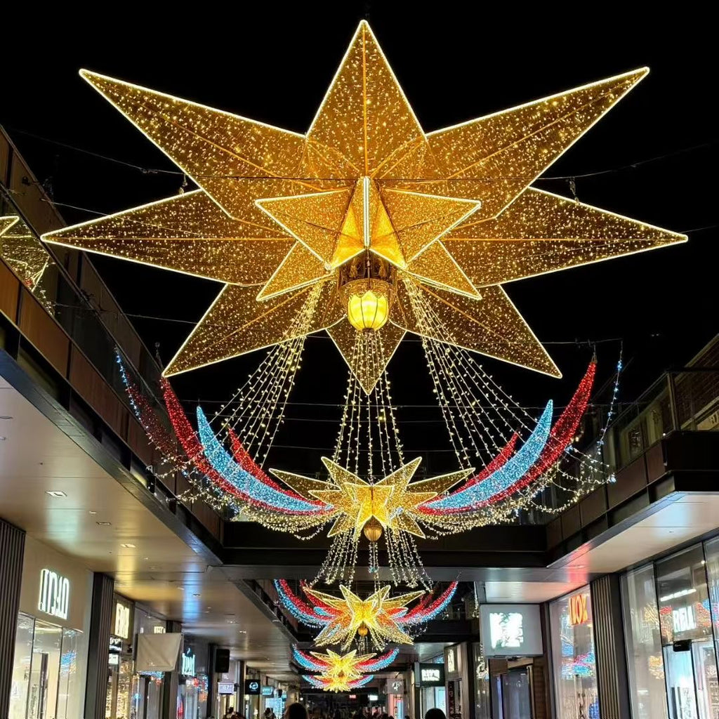 LED street pole decoration lamp LED motif light pole 11