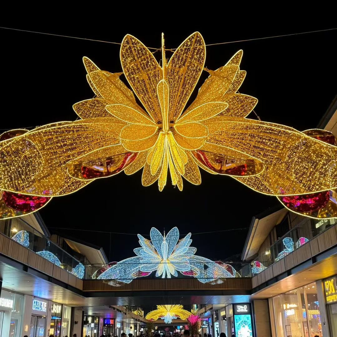 LED street pole decoration lamp LED motif light pole 10