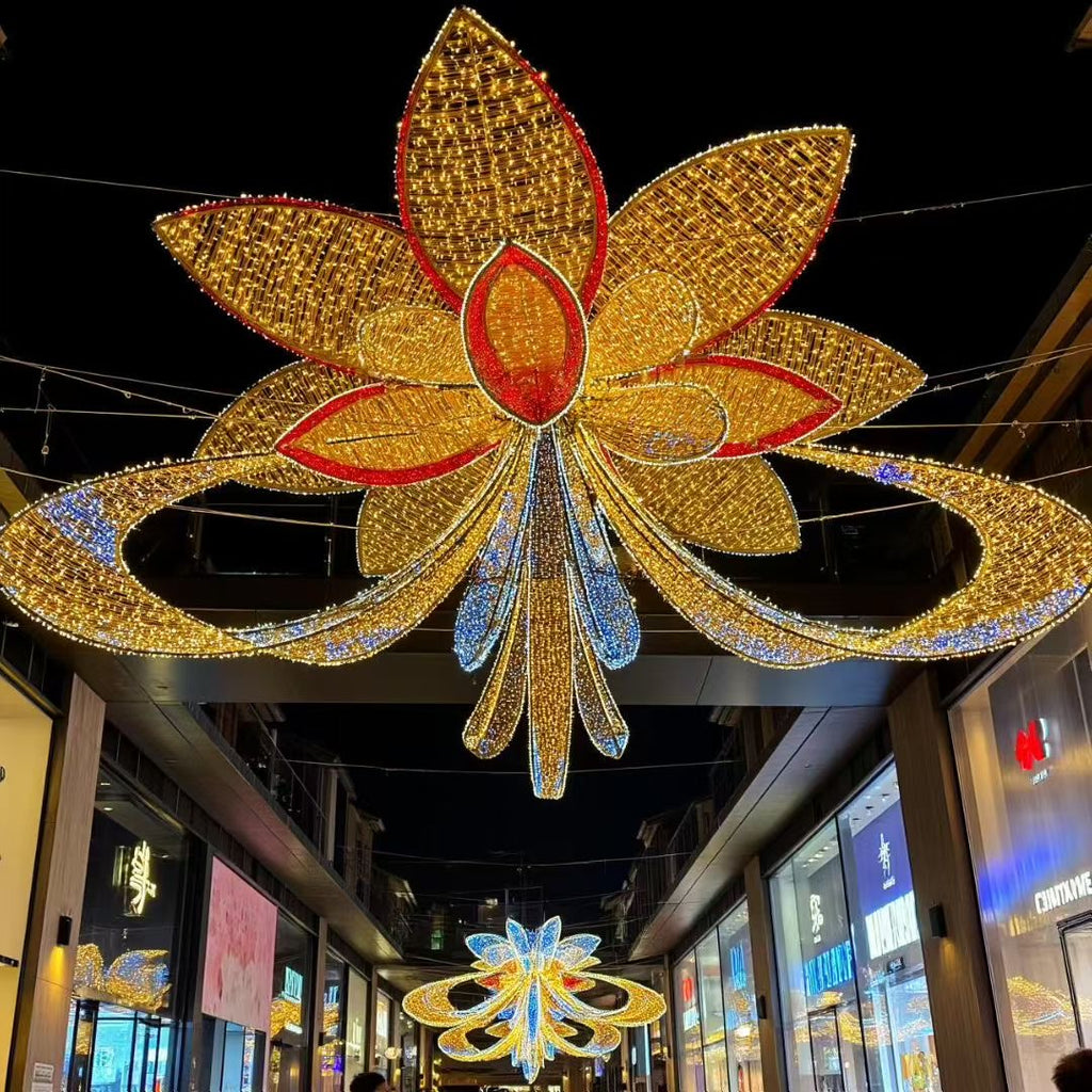 LED street pole decoration lamp LED motif light pole 10