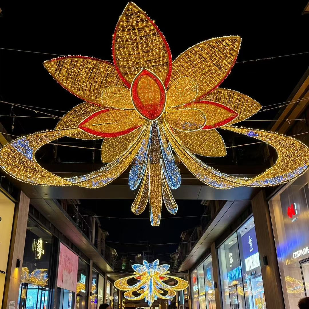 LED street pole decoration lamp LED motif light pole 10