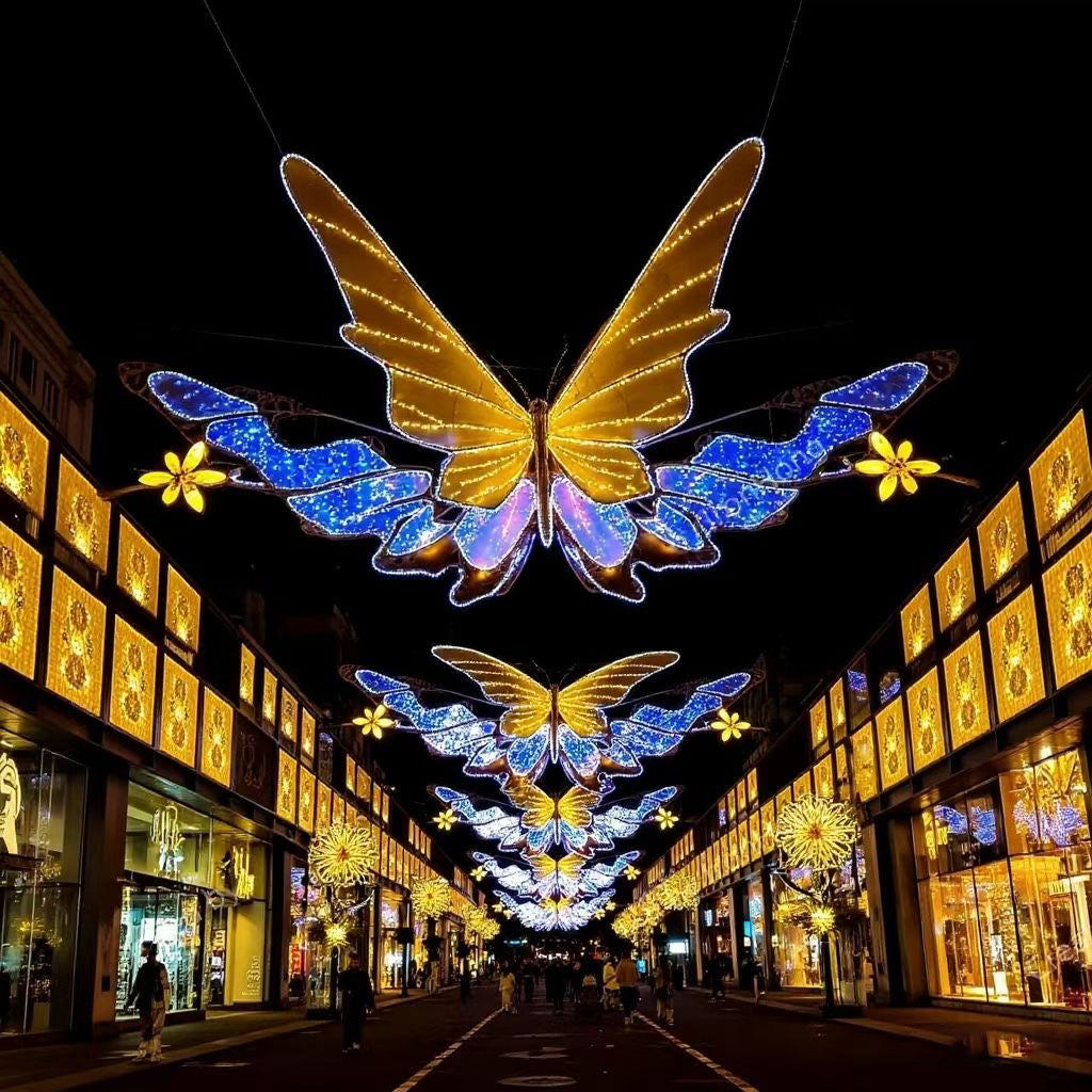 LED street pole decoration lamp LED motif light