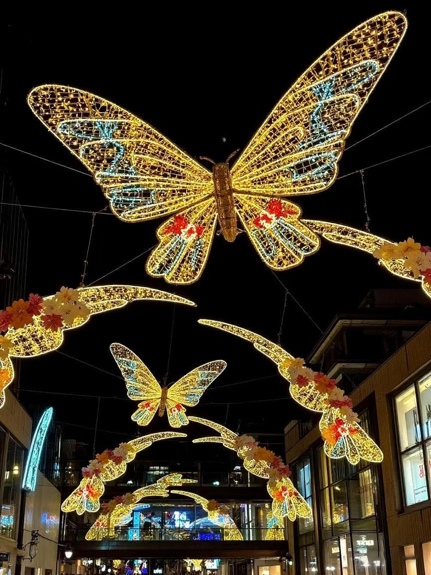 LED street pole decoration lamp LED motif light