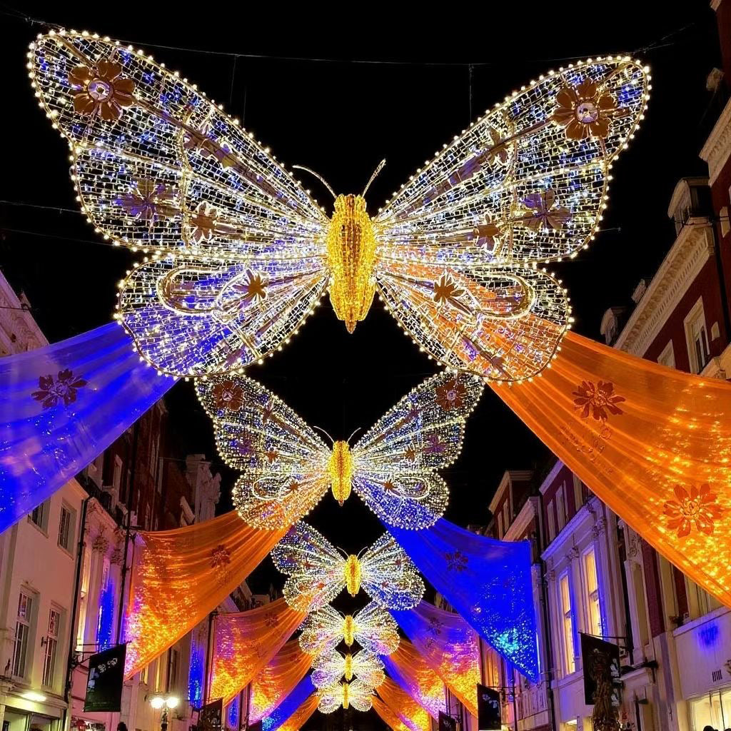 LED street pole decoration lamp LED motif light