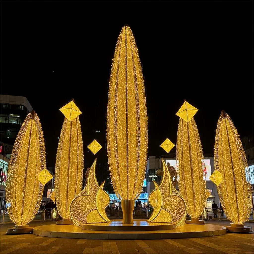 Customized LED Number shape Christmas decorative light
