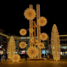 Load image into Gallery viewer, Large outdoor commercial decorative ball mall decoration LED 3D motif light Christmas decorative light
