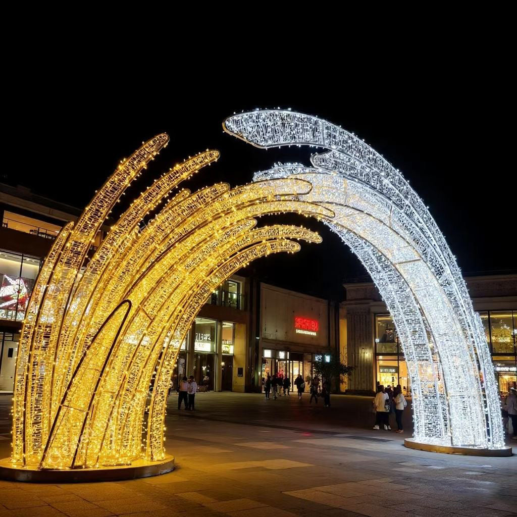 Gingerbread House decoration LED 3D motif light Christmas decorative light