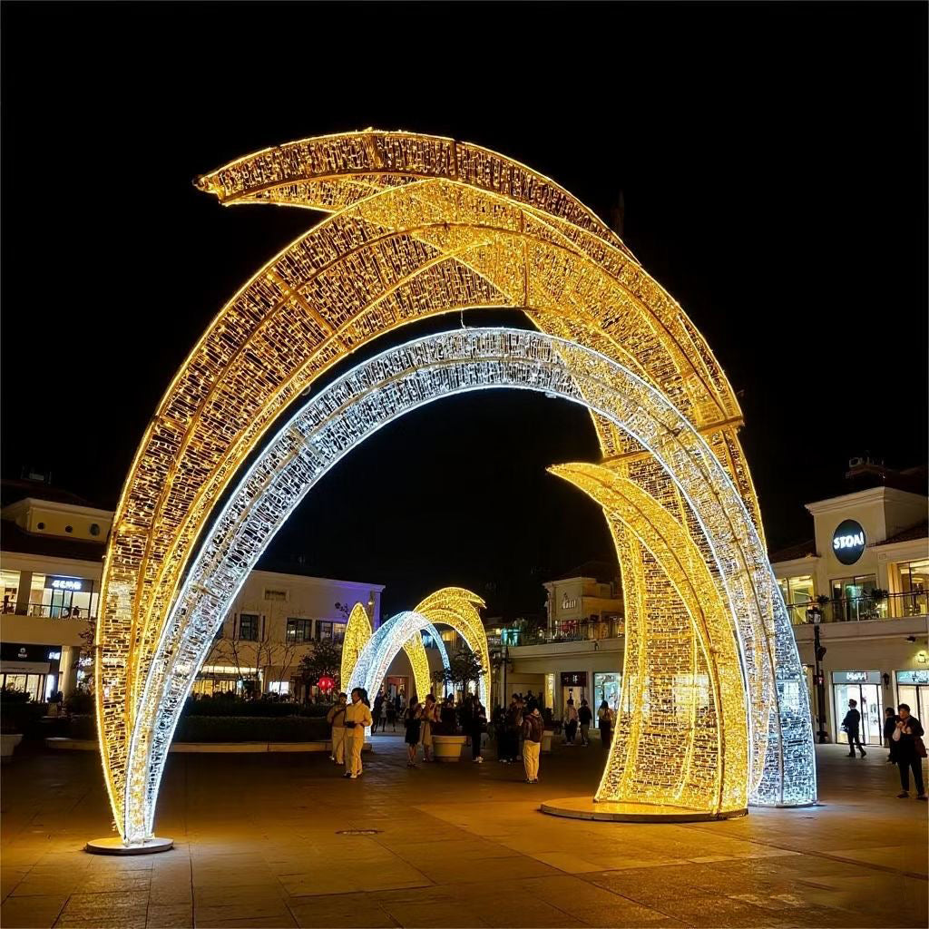 Gingerbread House decoration LED 3D motif light Christmas decorative light