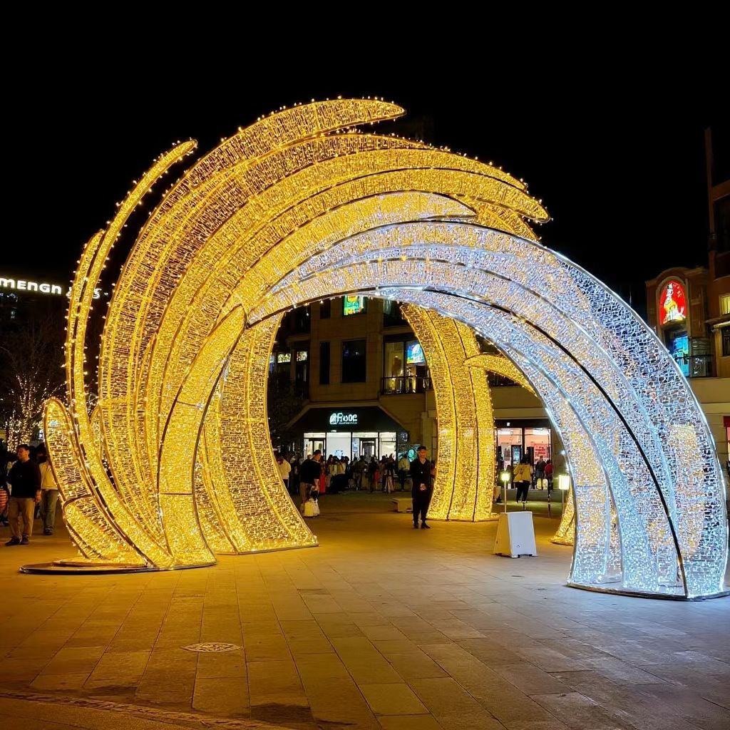 Large LED 3D motif light Christmas decorative light