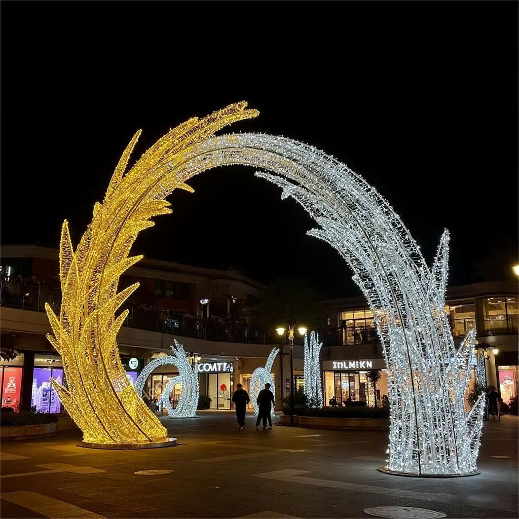 Large LED 3D motif light Christmas decorative light