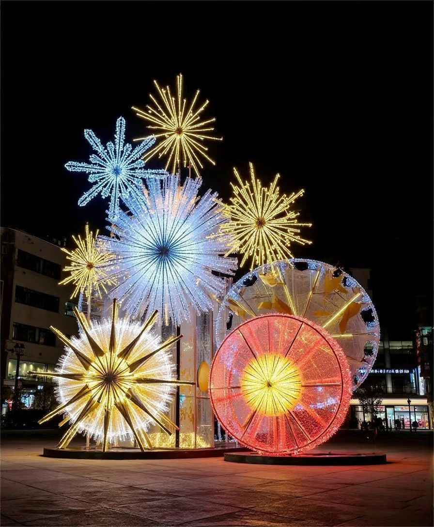 Customized Products LED 3D motif light Christmas decorative light