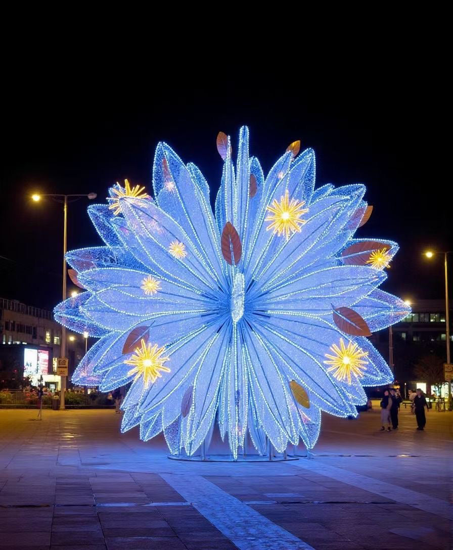 Customized LED 3D motif light Christmas decorative light