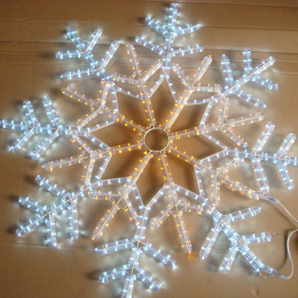 Charming snowflakes dreamy LED light show