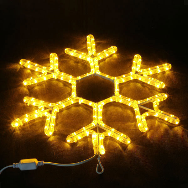 24 Inch Enchanting LED Snowflake Decor