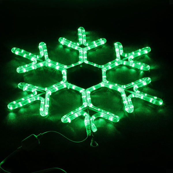 24 Inch Enchanting LED Snowflake Decor