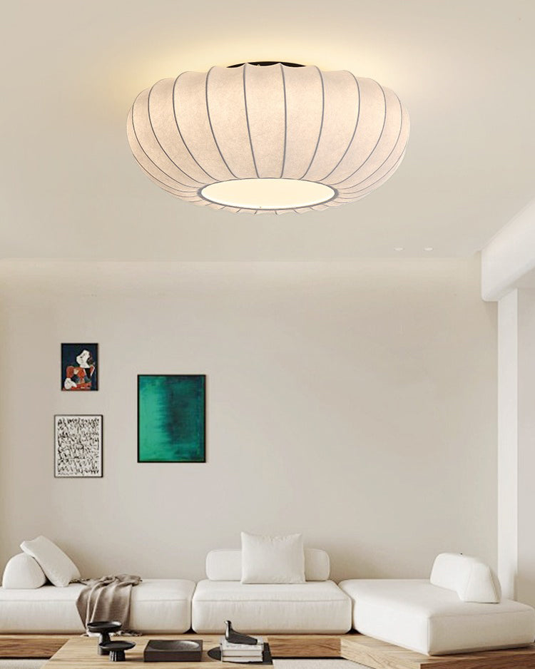 LED ceiling lamp silk Japanese style lamp new style