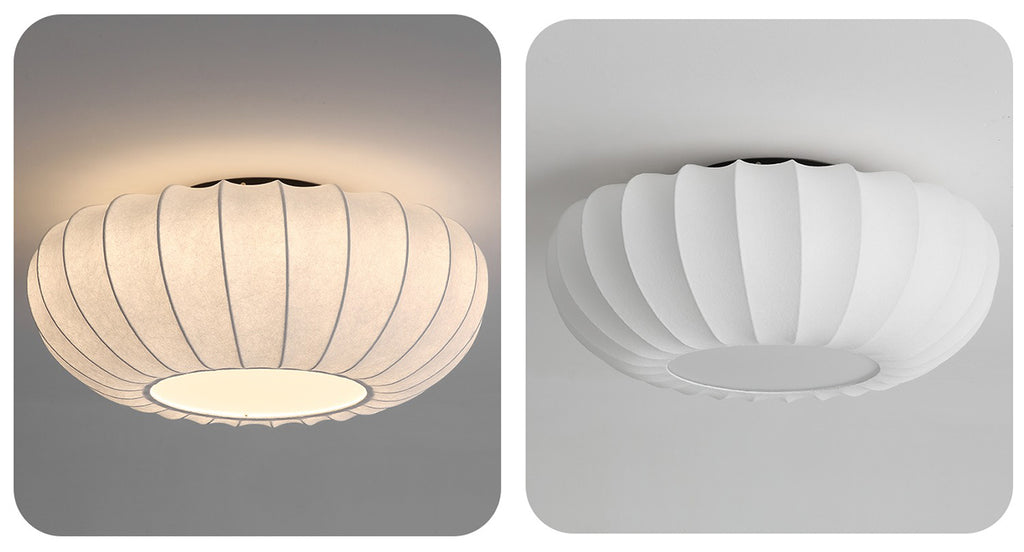 LED ceiling lamp silk Japanese style lamp new style