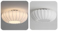 LED ceiling lamp silk Japanese style lamp new style
