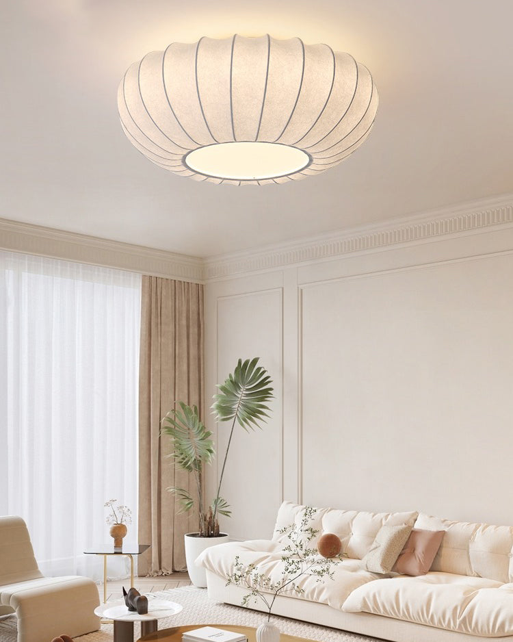 LED ceiling lamp silk Japanese style lamp new style