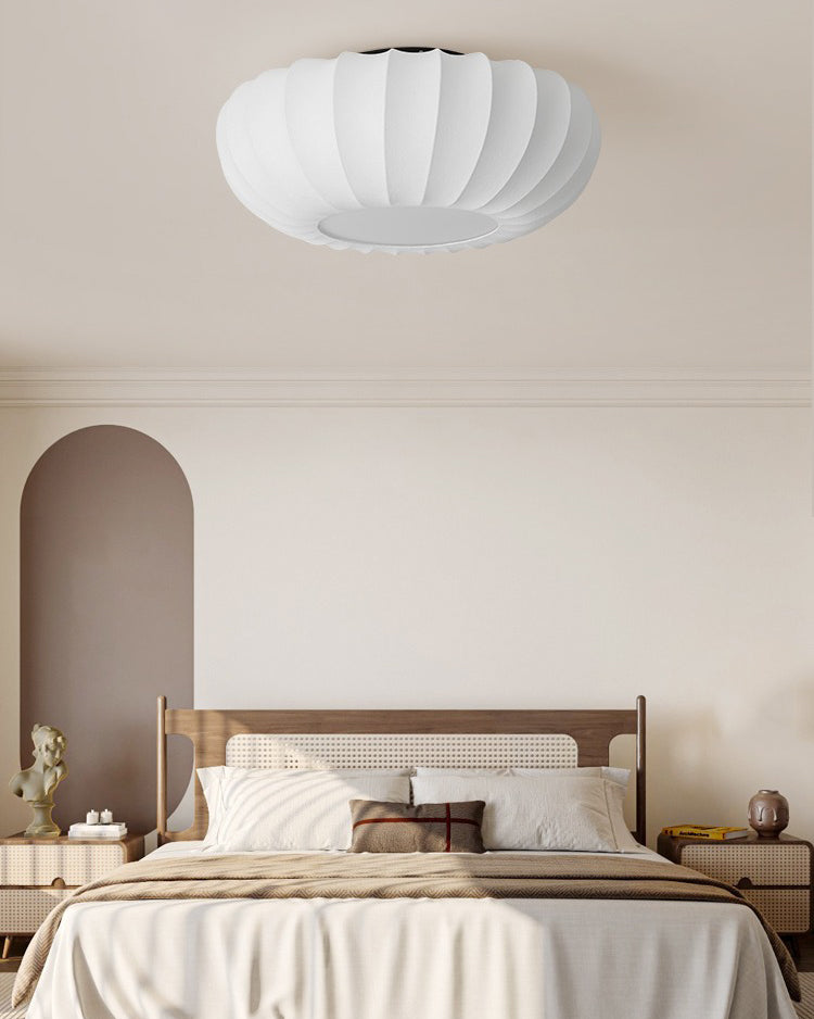 LED ceiling lamp silk Japanese style lamp new style