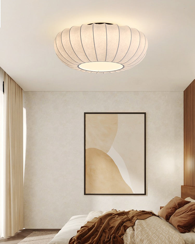 LED ceiling lamp silk Japanese style lamp new style