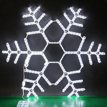 Load image into Gallery viewer, 24 Inch Creative LED snowflake pendant
