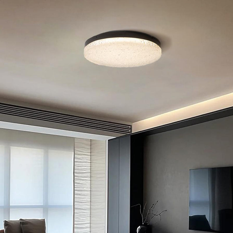 Rectangular Round LED Resin Flat Light Ceiling Light Chandelier