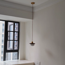 Load image into Gallery viewer, LED wall lamp bedside chandelier bar lamp Japanese style 2025 new solid wood lamp
