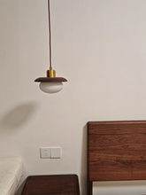 Load image into Gallery viewer, LED wall lamp bedside chandelier bar lamp Japanese style 2025 new solid wood lamp
