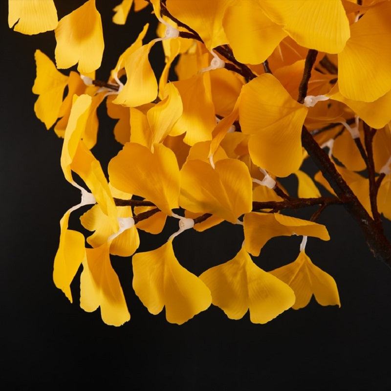 LED high Simulation ginkgo Tree lights,Height: 1.5m(5ft)