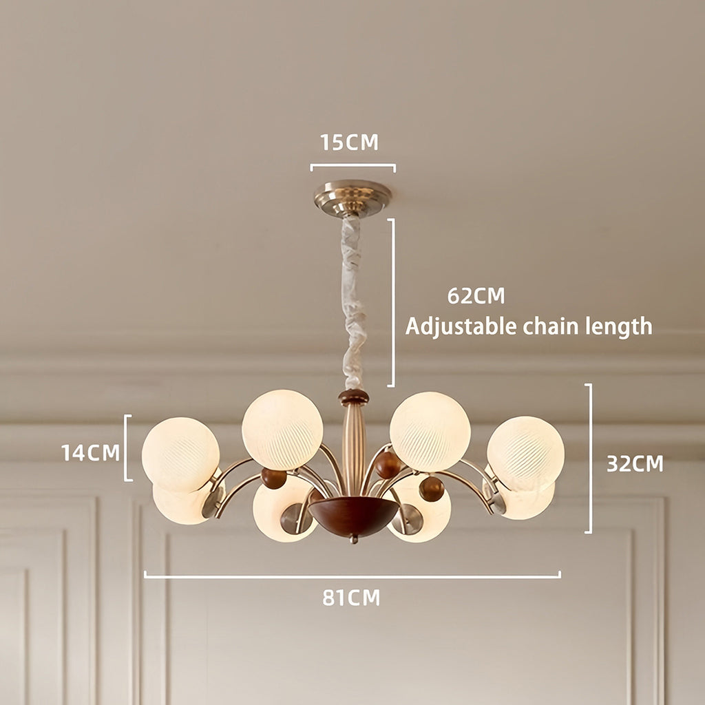 ثريا صدفية أنيقة لغرفة النوم وغرفة المعيشة وغرفة الطعام