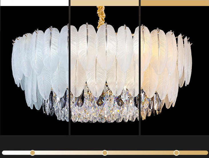 Indoor Modern Chandelier Iron Gold Finish