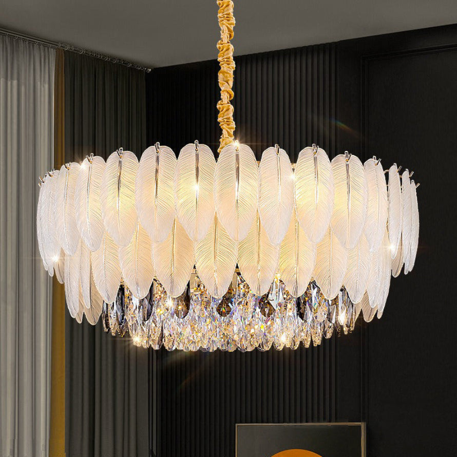 Indoor Modern Chandelier Iron Gold Finish
