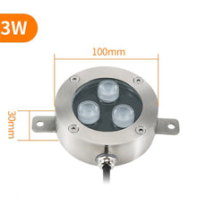 Load image into Gallery viewer, 12V 24V LED fish tank light fish pond underwater lights IP68
