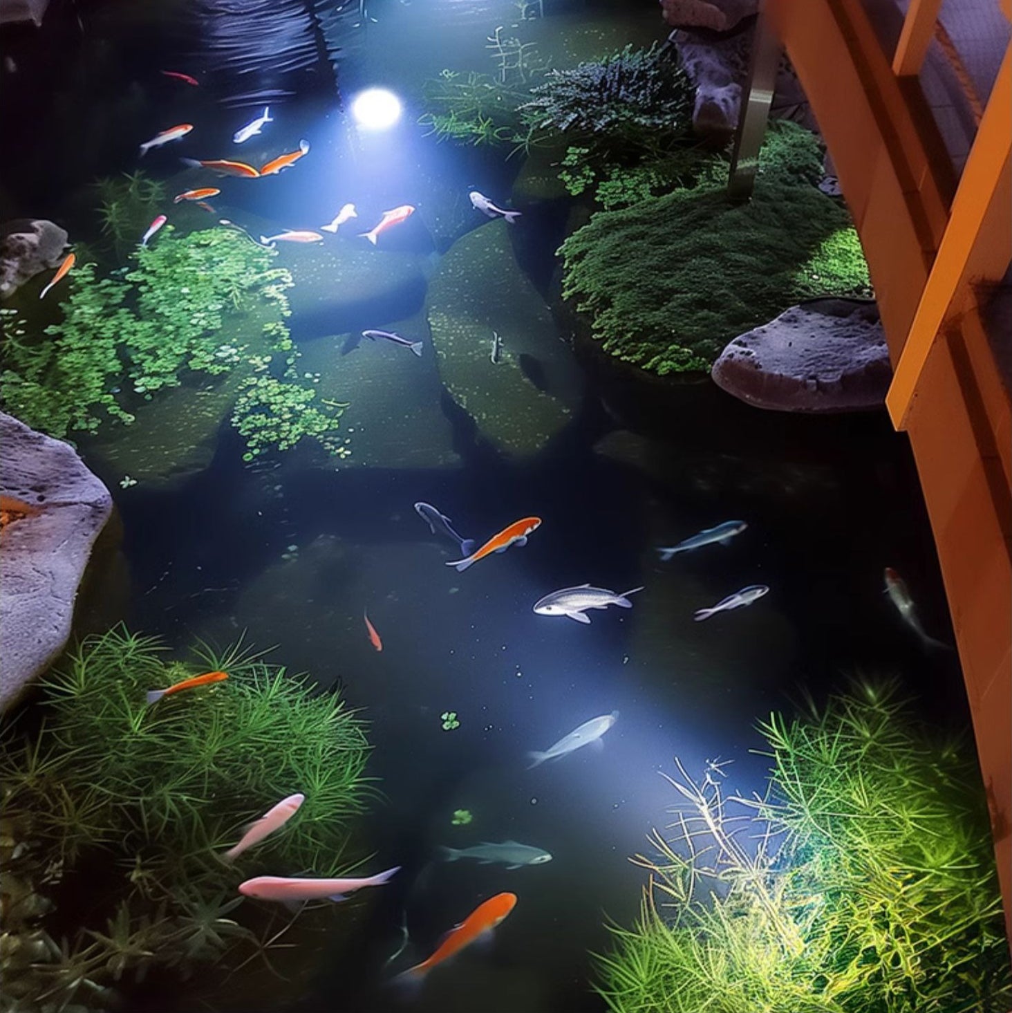 12V 24V LED fish tank light fish pond underwater lights IP68