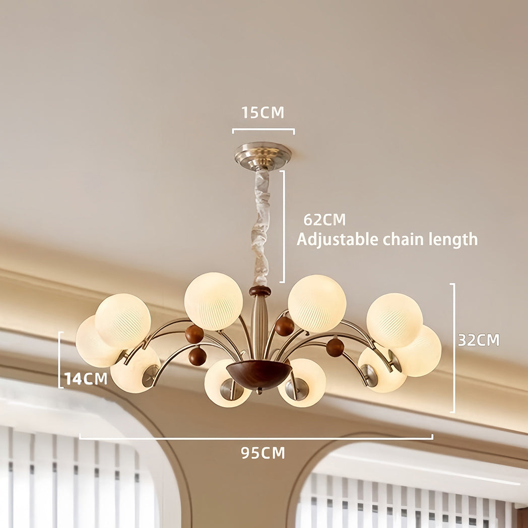 ثريا صدفية أنيقة لغرفة النوم وغرفة المعيشة وغرفة الطعام